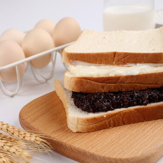 面包新语紫米面包吐司切片奶酪糯米夹心糕点速食便携营养早餐整箱1100g 紫米1100g