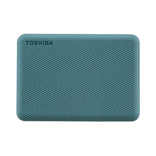 TOSHIBA 东芝 V10系列 2.5英寸Micro-B便携移动机械硬盘 4TB USB3.2 Gen 1 兼容Mac 黛绿