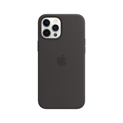 Apple 原装 iPhone 12 Pro Max MagSafe硅胶外壳 黑色 12 Pro Max专用手机壳