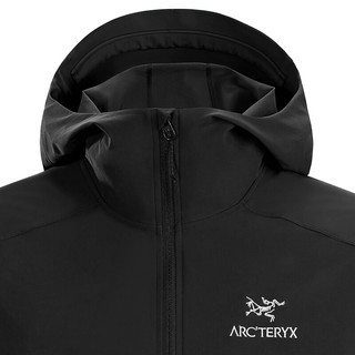 ARC'TERYX 始祖鸟 ASCENT攀登系列 Gamma Lt Hoody Men's 男子软壳连帽衫 黑色 L