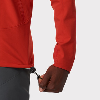 ARC'TERYX 始祖鸟 ASCENT攀登系列 Gamma Lt Hoody Men's 男子软壳连帽衫 赤道红 XL