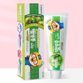 Pororo 儿童牙膏 青苹果味 90g