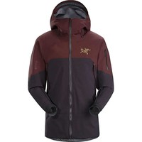 ARC'TERYX 始祖鸟 Men's Rush Jacket 男子冲锋衣 黑红 XL