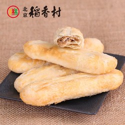 北京稻香村糕点北京特产牛舌饼220g*2袋 *4件