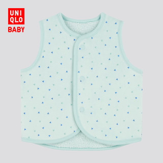 UNIQLO 优衣库 婴儿摇粒绒两面穿背心(马夹)