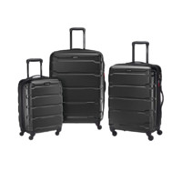 Samsonite 新秀丽 PC拉杆箱 3件套 68311-1041 黑色 20英寸+24英寸+28英寸