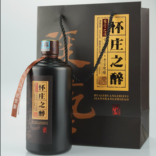 怀庄 怀庄之醉 53%vol 酱香型白酒 500ml*6瓶 整箱装