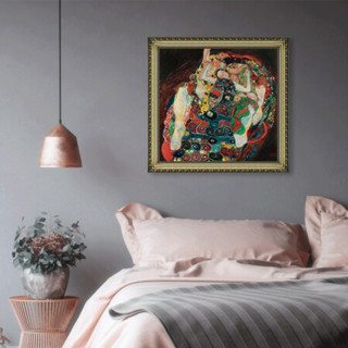 雅昌 克里姆特油画《处女》61×59cm 装饰画 油画布