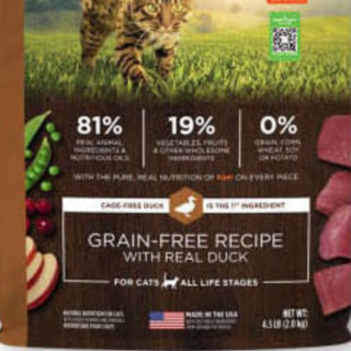 Instinct 百利 本能经典无谷系列 鸭肉全阶段猫粮
