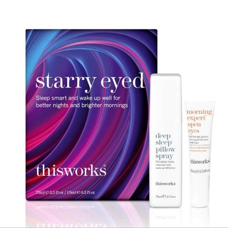 thisworks 深度睡眠套装（深度睡眠喷雾75ml +眼霜15ml)