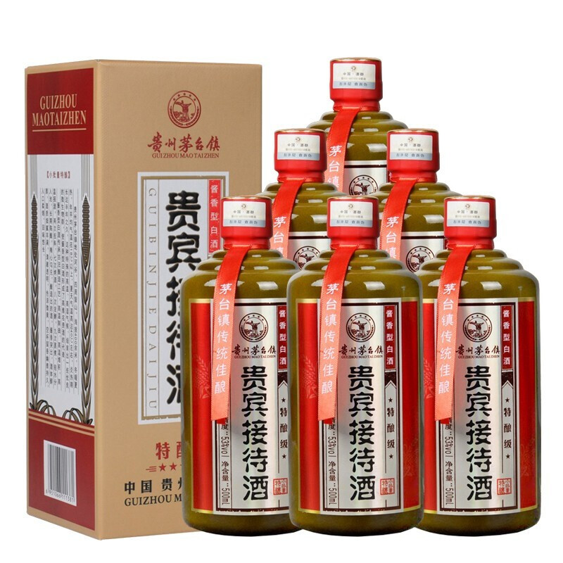chunyuan 纯元 贵宾接待酒 特酿级 53%vol 酱香型白酒 500ml*6瓶 整箱