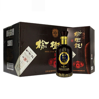 榆树钱 陈窖 8 52%vol 浓香型白酒 500ml*6瓶 整箱装