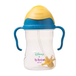 儿童水杯吸管杯bbox宝宝重力球防漏饮水杯240ml迪士尼版