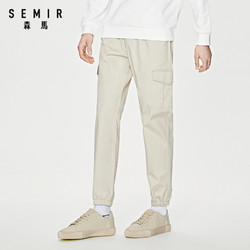 Semir 森马 019271322 男士工装束脚裤