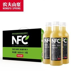 NONGFU SPRING 农夫山泉 苹果汁 300ml*10瓶