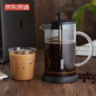 京东京造 咖啡壶 法式滤压壶 *3件