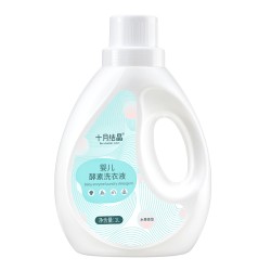 十月结晶婴儿洗衣液新生儿初生儿宝宝儿童专用酵素去污水果香型1L *10件