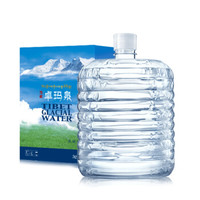 卓玛泉 饮用水 西藏天然冰川水 弱碱性饮用天然水 12L一次性软桶装泡茶专用水 *7件