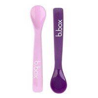 b.box 儿童硅胶勺 粉色+紫色 2只装