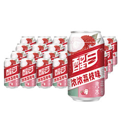 可口可乐（Coca-Cola）醒目荔枝口味 碳酸饮料 330ml*24瓶 整箱装 可口可乐公司出品 *2件