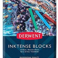 中亚prime会员：DERWENT 得韵 Inktense Blocks 水彩条 12色