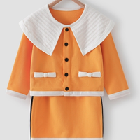 Tong Tai 童泰 儿童复古翻领套装裙