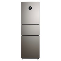 Midea 美的 冰箱247升三门多门家用电冰箱一级能效双变频风冷无霜节能家电