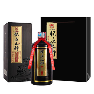 怀庄 醉风骚 53%vol 酱香型白酒 500ml*6瓶 整箱装