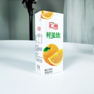 汇源果汁 鲜果饮桃汁橙汁葡萄汁250ml*16盒果汁饮料箱装