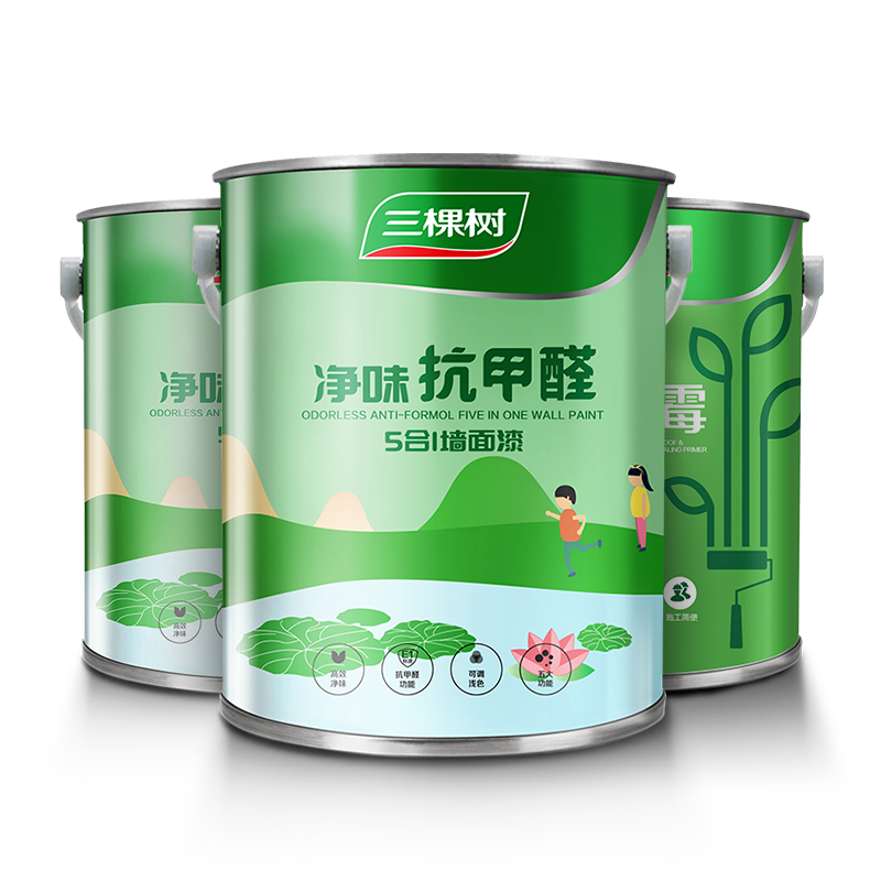  三棵树 SKSHU SFI600 净味五合一乳胶漆