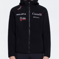 DESCENTE 加拿大滑雪队运动系列 男子运动夹克 D0491SKTC0 黑色 L