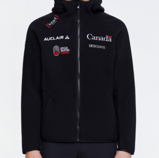 DESCENTE  迪桑特 D0491SKTC0 加拿大速滑队 男士摇粒绒外套