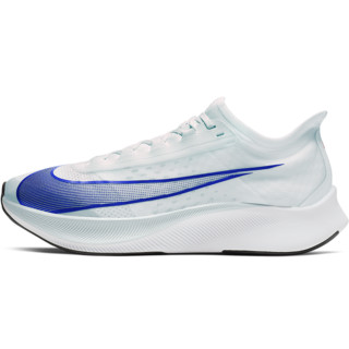 NIKE 耐克 Zoom Fly 3 男子跑鞋 AT8240-005 白色/蓝色 40.5