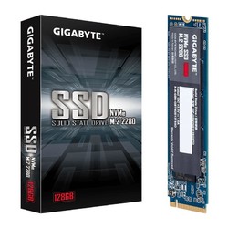 GIGABYTE 技嘉 猛盘 NVMe M.2 固态硬盘 128GB（PCI-E3.0）