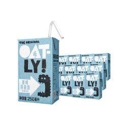 OATLY 瑞典进口 OATLY噢麦力原味燕麦露谷物饮料(不含牛奶)营养燕麦植物奶250ml*18 软饮/整箱装
