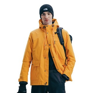 THE NORTH FACE 北面 男子冲锋衣 4NBH-56P 黄色 M