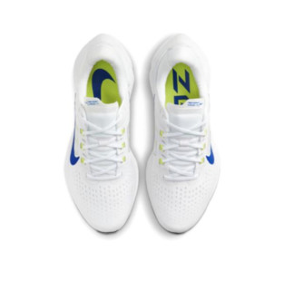 NIKE 耐克 Air Zoom Vomero 15 男子跑鞋 CU1855-102 白色/蓝色/绿色 39