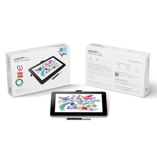 wacom 和冠 Wacom one 13.3英寸 电子手写板 白色