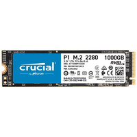 crucial 英睿达 P1 NVMe M.2 固态硬盘 1TB（PCI-E3.0）