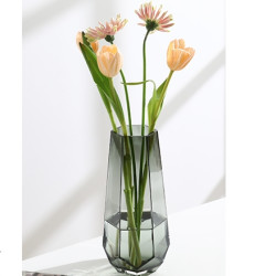 透明花瓶 喜韶北欧简约创意玻璃花瓶 5 5cm多少钱 什么值得买