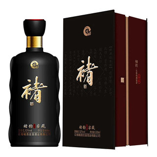 褚酒 窖藏 52%vol 清香型白酒 600ml 单瓶装