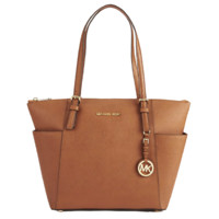 MICHAEL KORS 迈克·科尔斯 JET SET ITEM系列 女士皮革手提包 Brown