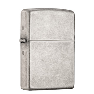 ZIPPO 之宝 打火机 仿古银 仿古电镀121FB  煤油防风火机