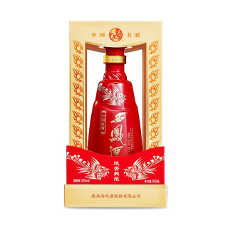 西凤酒红西凤特一号55vol凤香型白酒500ml4瓶整箱装