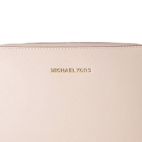 MICHAEL KORS 迈克·科尔斯 JET SET TRAVEL系列 女士皮质斜挎包 32S4GTVC3L 嫩粉色 小号