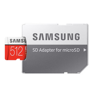 SAMSUNG 三星 EVO Plus系列 Micro-SD存储卡 512GB（UHS-I、U3）