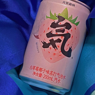 商品genki forest 元気森林 气泡水 白草莓椰子味 200ml*6罐