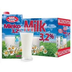 MLEKOVITA 妙可 全脂牛奶纯牛奶 1L*12盒 *3件