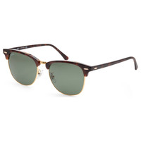 Ray-Ban 雷朋 男女款太阳镜 RB3016F-W036655 棕色镜框绿色镜片 55mm