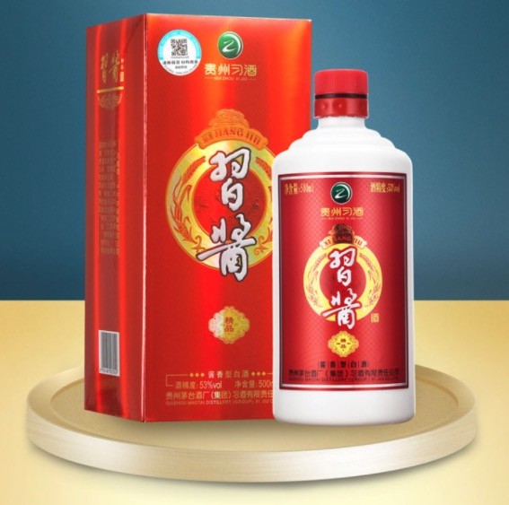 XIJIU 习酒习酱精品53%vol 酱香型白酒500ml 单瓶装【报价价格